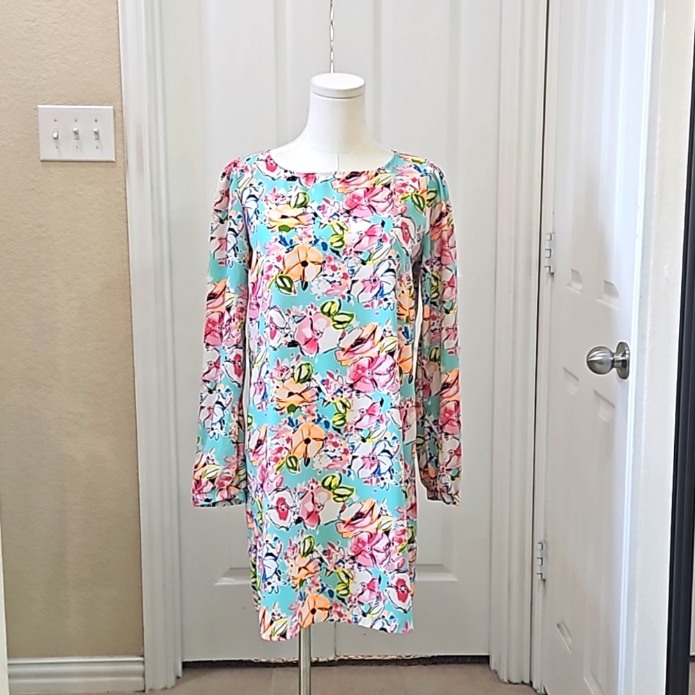 Honey Punch Floral Shift Dress Size Small
